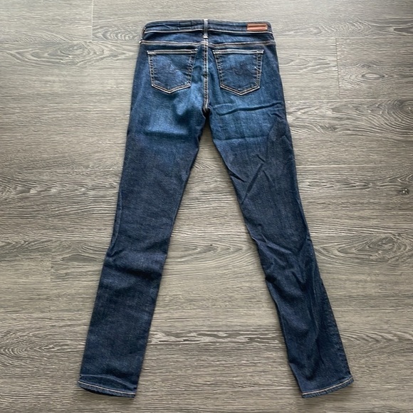 Sz25 AG Adriano Goldschmied The Stilt Cigarette Leg Dark Wash EUC - Picture 4 of 9